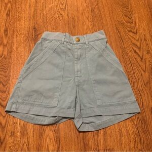 Big Bud Press blue Bermuda Shorts Relaxed Fit XS unisex back elastic waist